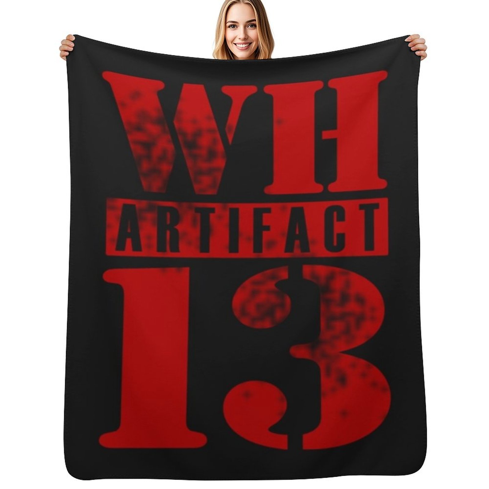 3D Printing Warehouse - Warehouse 13 T-ShirtWH13 Artifact Throw Blanket