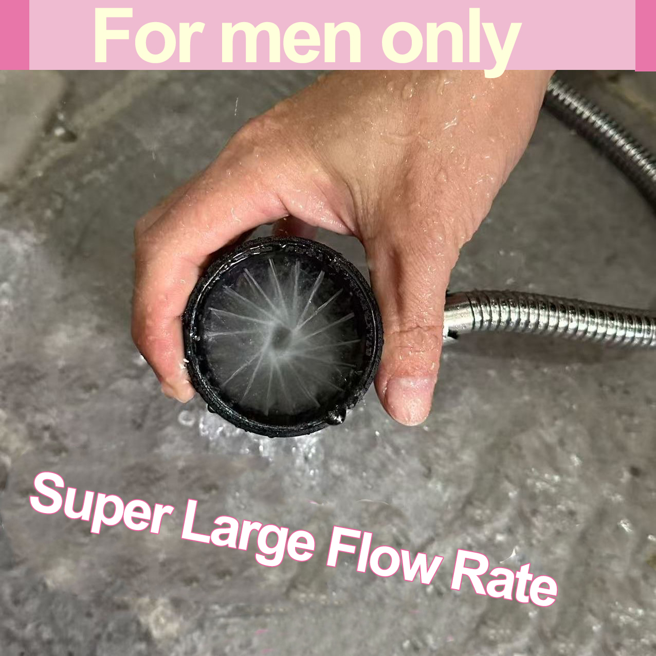 3D Printing Plastic - High Pressure Handheld Shower Head ,Flushing