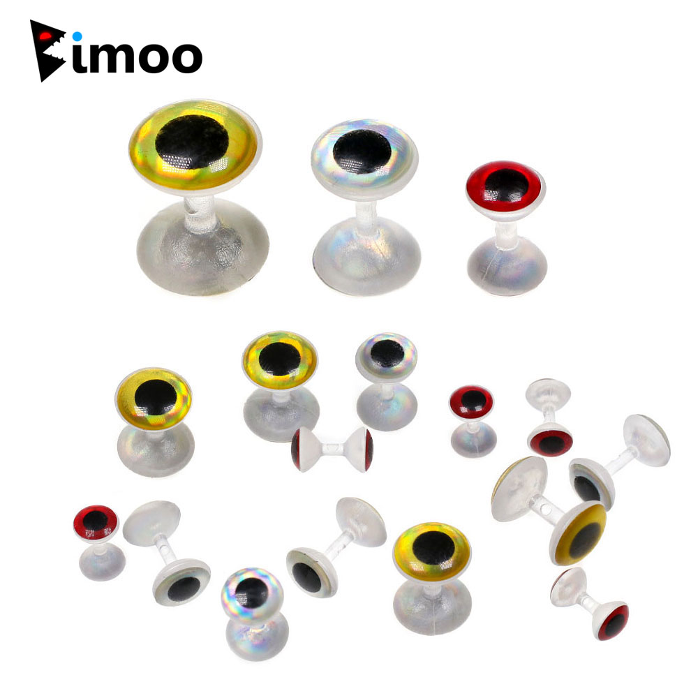 3D Printing Lure - 20/30pcs Weightless Dumbbell Eyes Fly Tying