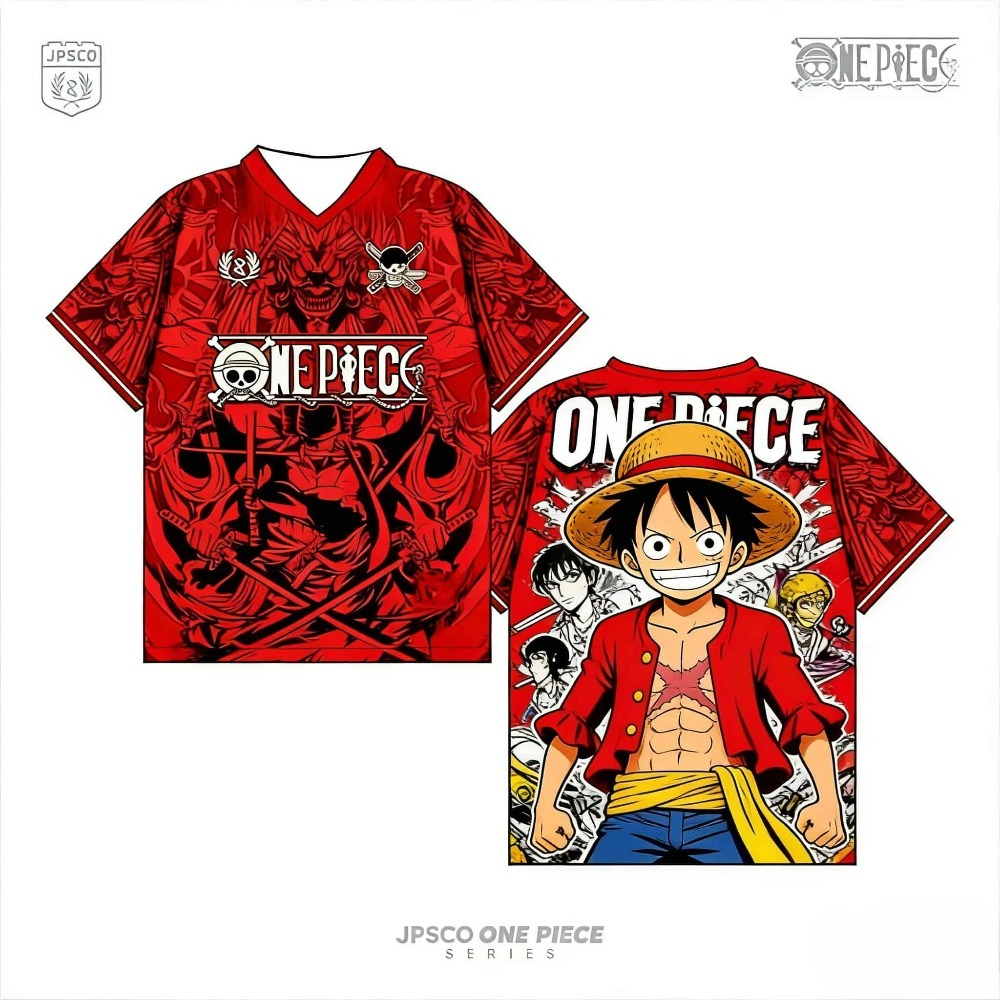 3D Printing Luffy - One Piece Luffy Anime Summer T-shirt