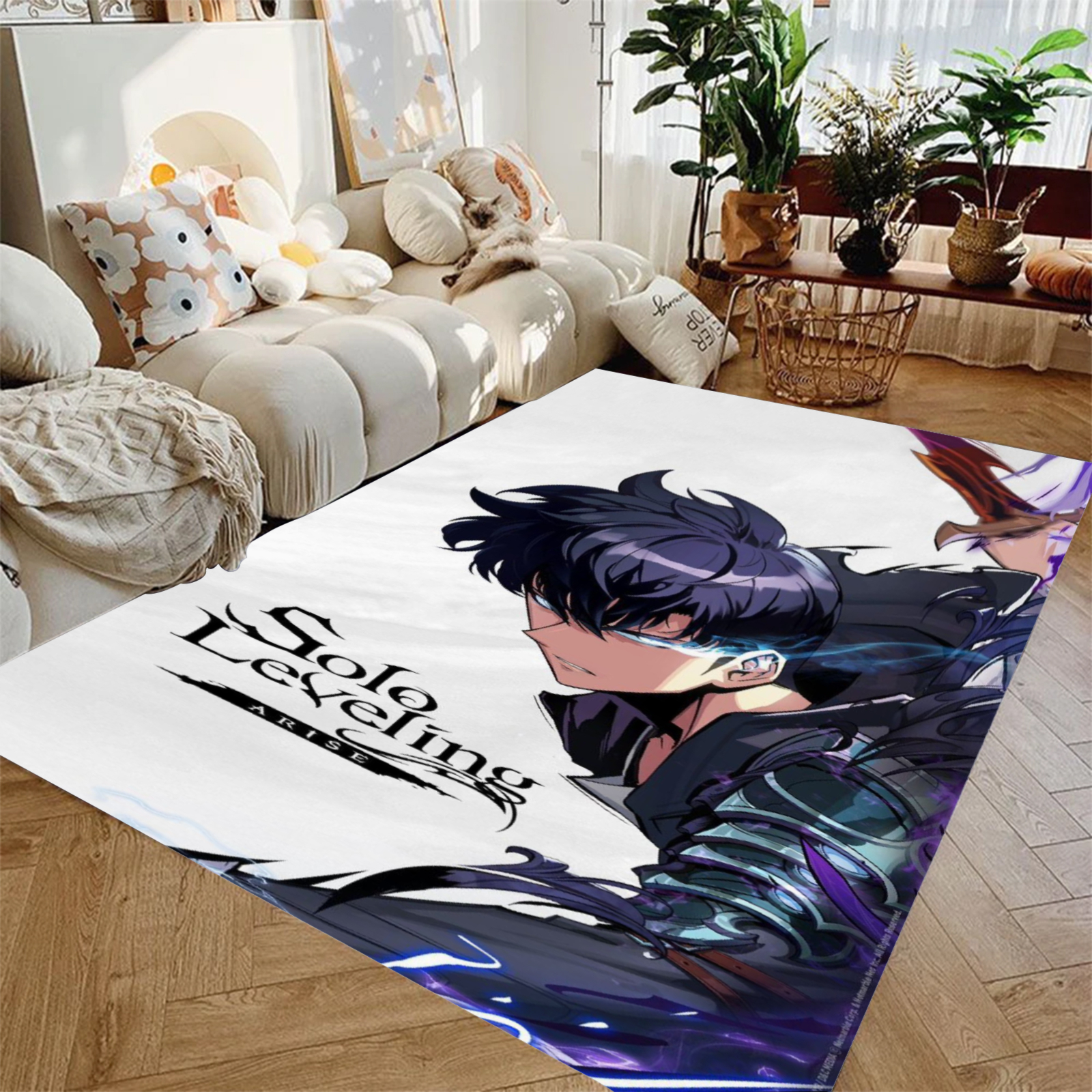S-Solo L-Leveling Rug Anime 3D - 3D Printing Solo recension och pris