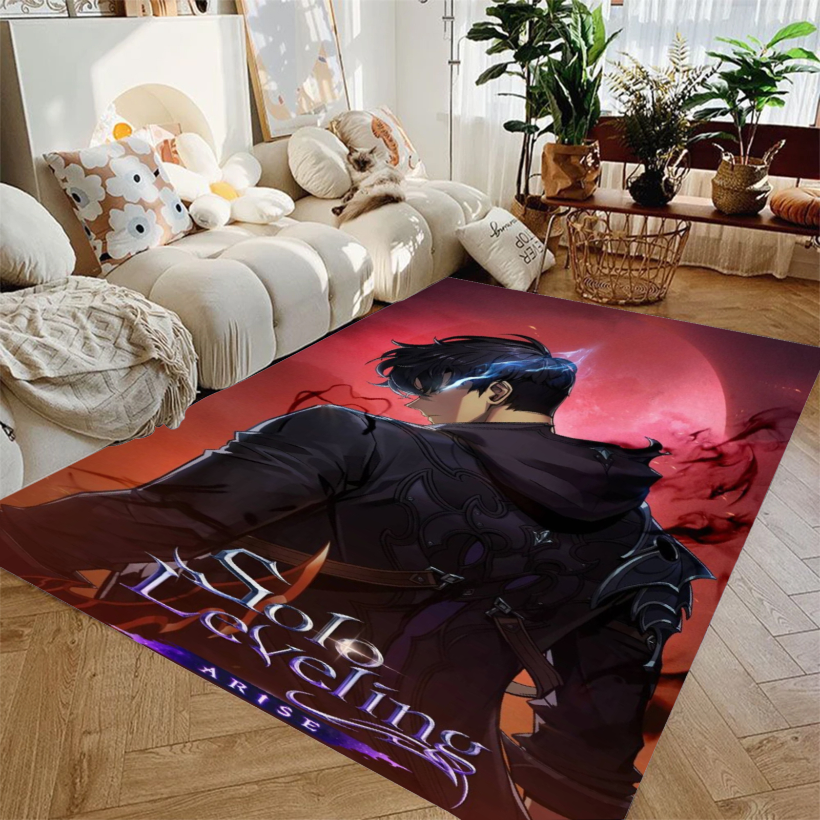 S-Solo L-Leveling Rug Anime 3D - 3D Printing Solo recension och pris