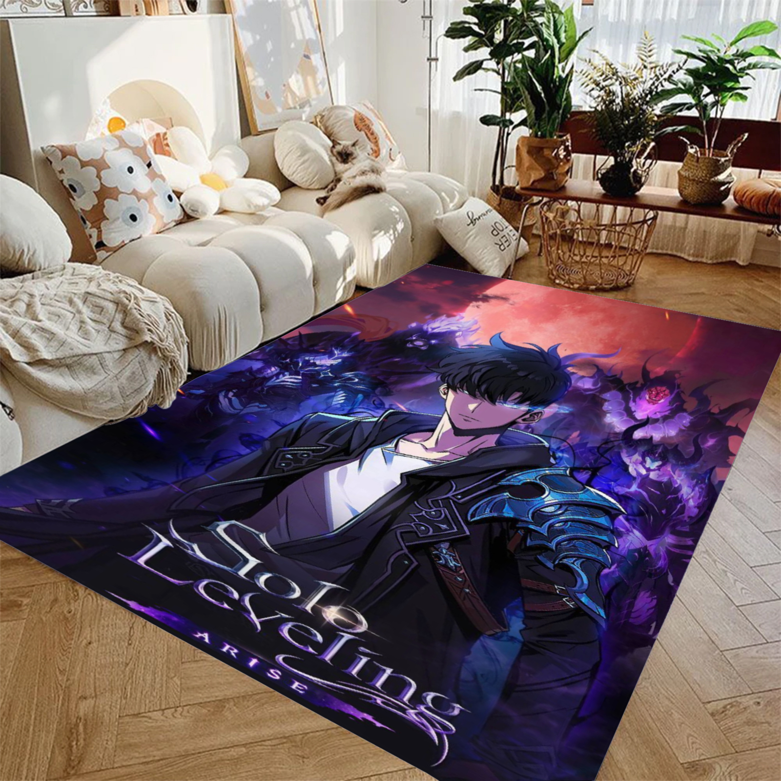 S-Solo L-Leveling Rug Anime 3D - 3D Printing Solo recension och pris
