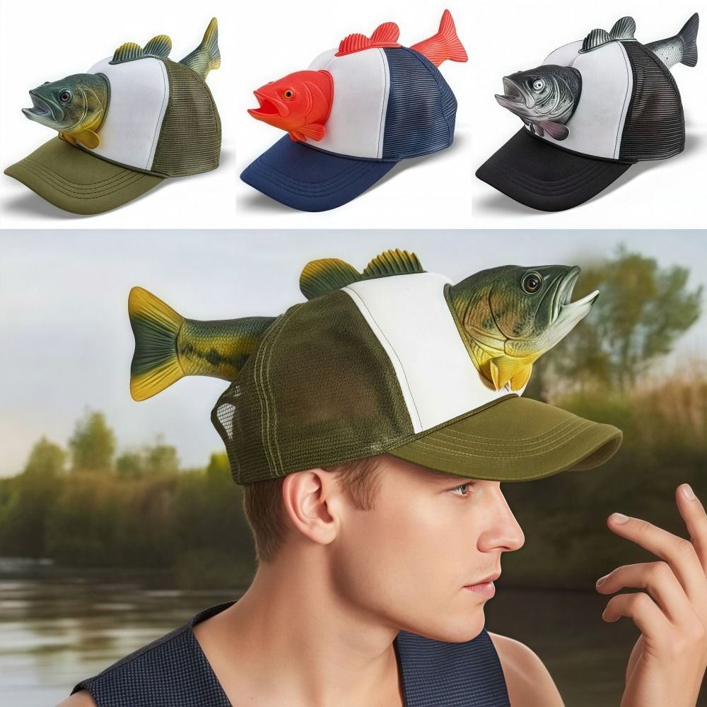 Funny 3D Fish Animal Trucker H - 3D Printing Lure recension och pris