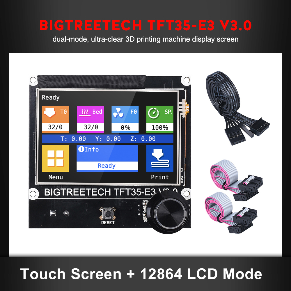 BIGTREETECH TFT35 E3 V3.0 3D P - Pei Sheet recension och pris