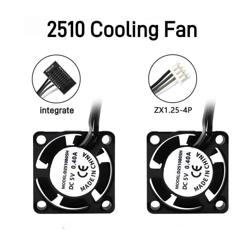 2510 Fan For Bambu Lab X1/P1 H - Silicone Sock Hotend recension och pris