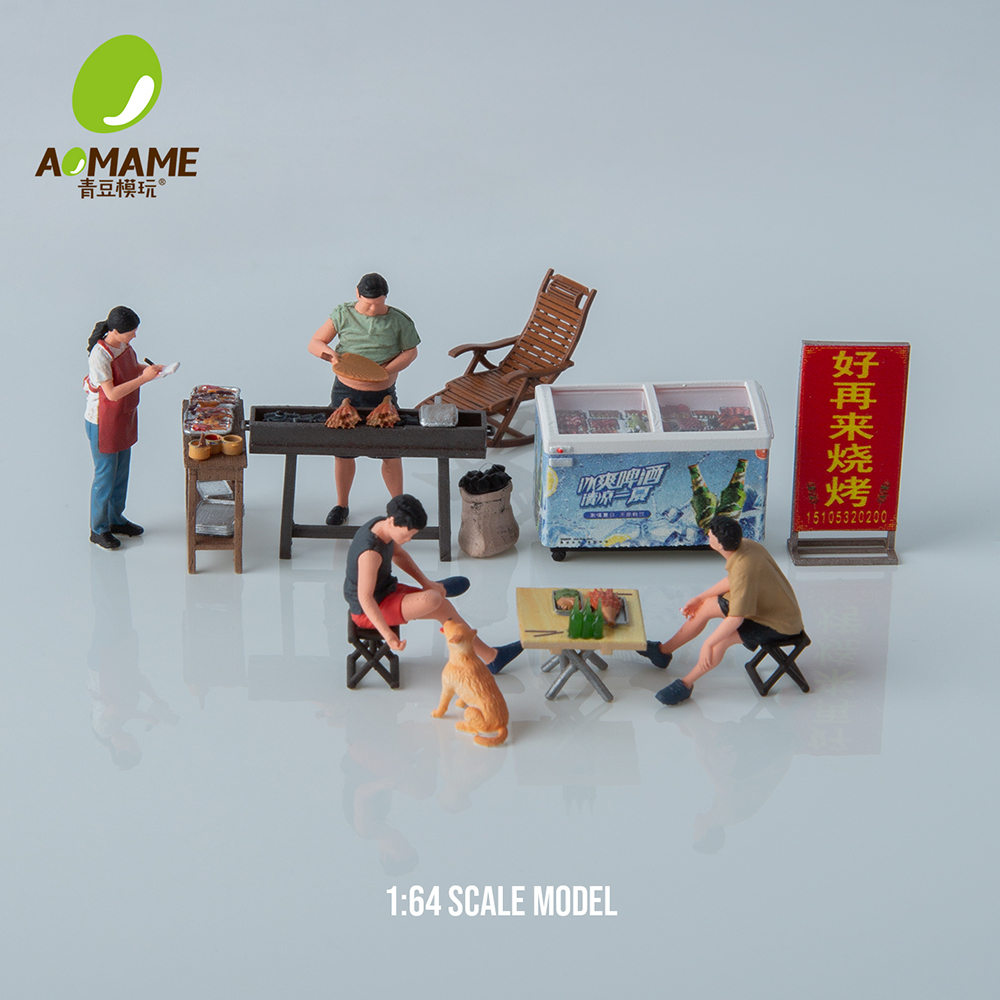 Kicarmod 1:64 Night Market Bar - 3D Printing Diecast Cars recension och pris