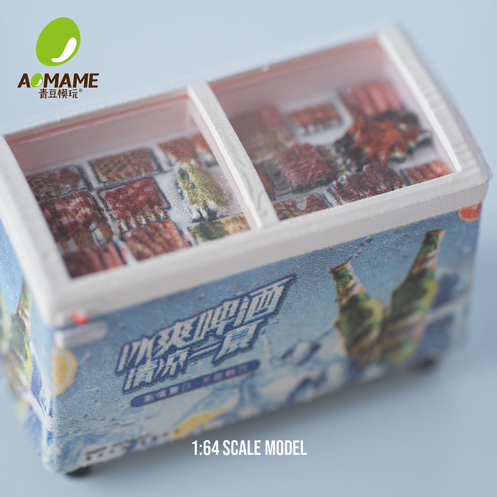 Kicarmod 1:64 Night Market Bar - 3D Printing Diecast Cars recension och pris