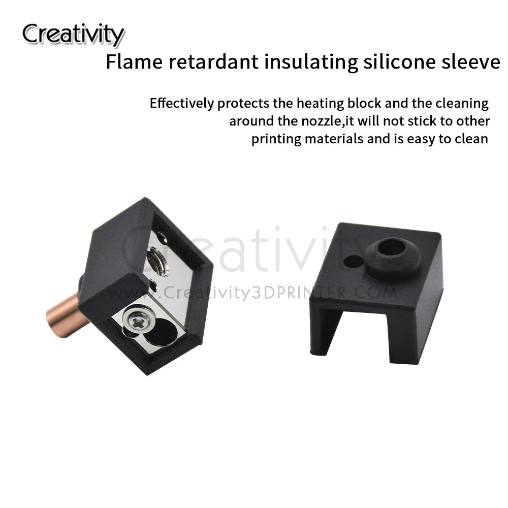 Ender 3 S1 Heater Block Sprite - Silicone Sock Hotend recension och pris
