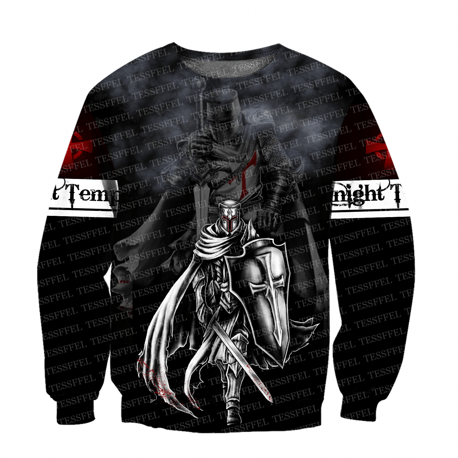 Custom Name Cosplay Knight Tem - 3D Printing Knight Armor recension och pris