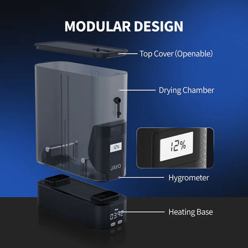 JAYO Filament Dryer Box J1 3D  - 3D Printing Design Software recension och pris