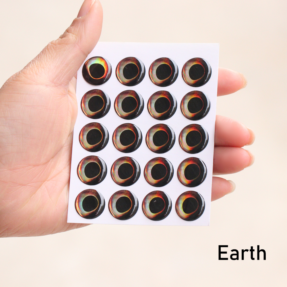 50PCS 12mm 15mm Big Size 3D Ho - 3D Printing Lure recension och pris