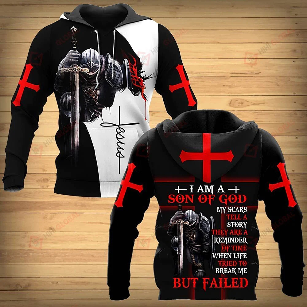 Hoodies Knight Templar Armor J - 3D Printing Knight Armor recension och pris