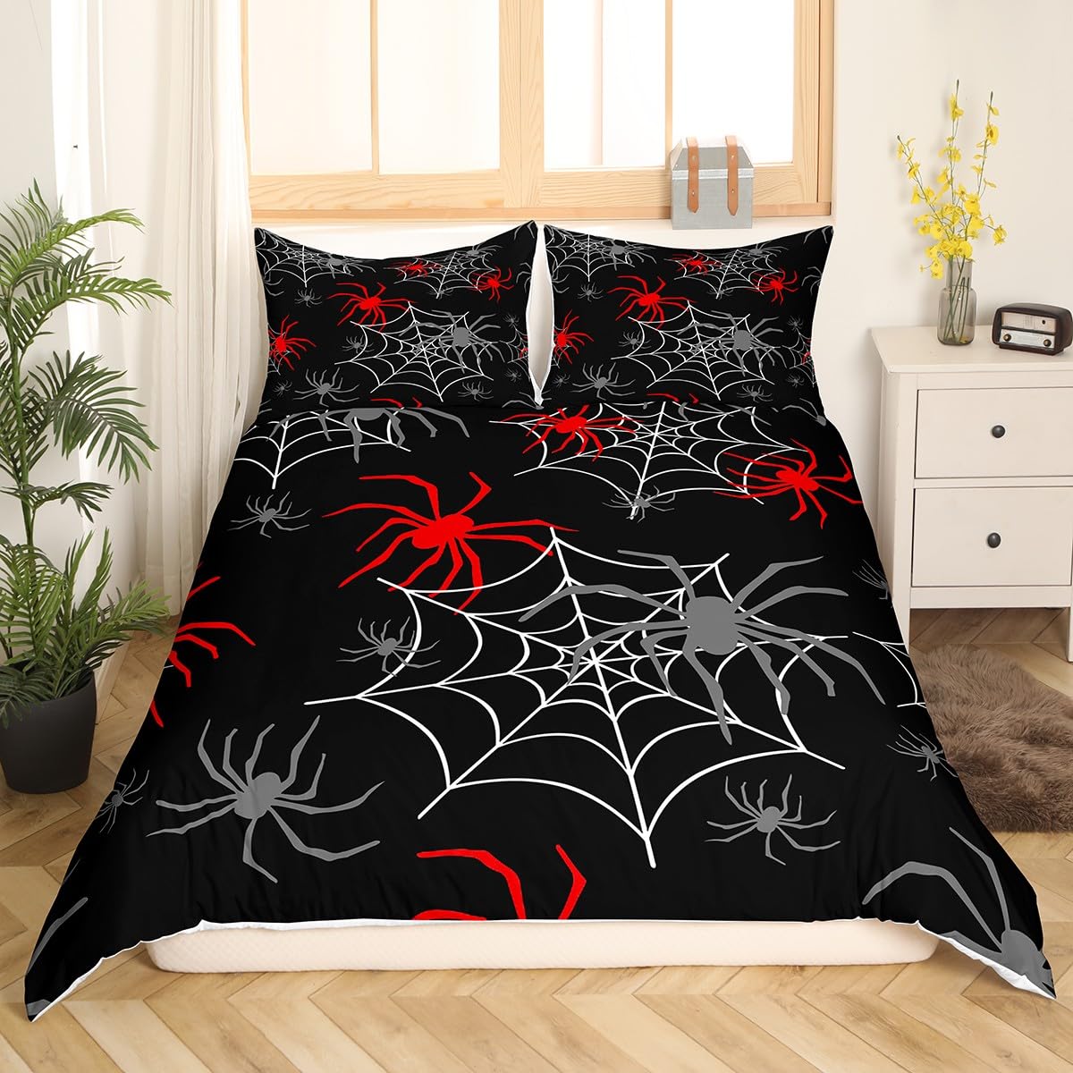 Halloween Spider Web Twin Quee - 3D Printing Web recension och pris