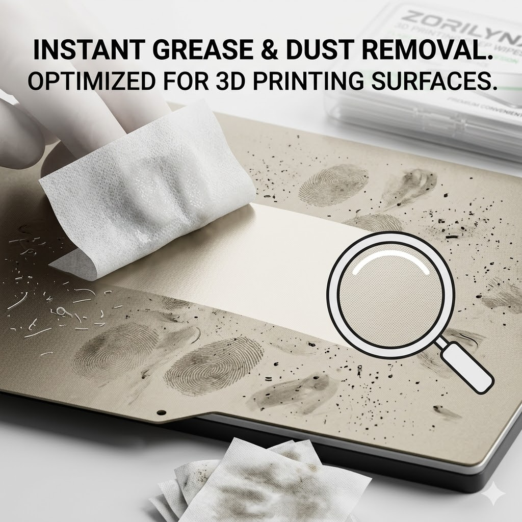3D Printer Bed Cleaning Wipes  - Pei Sheet recension och pris