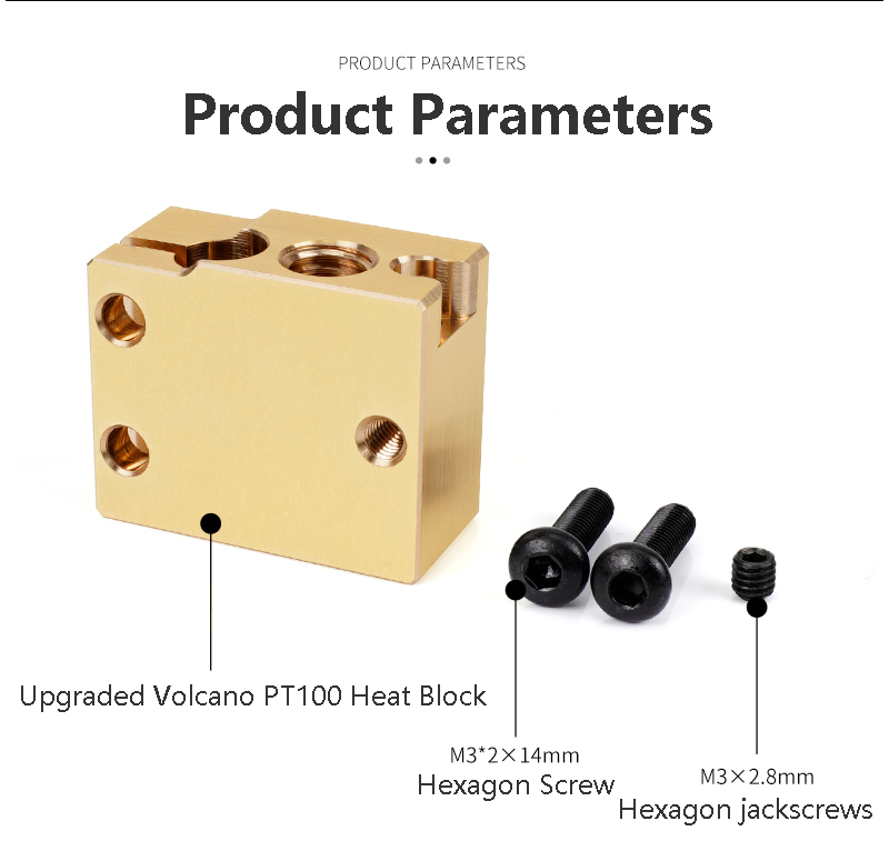 Top Quality PT100 Volcano Heat - Silicone Sock Hotend recension och pris