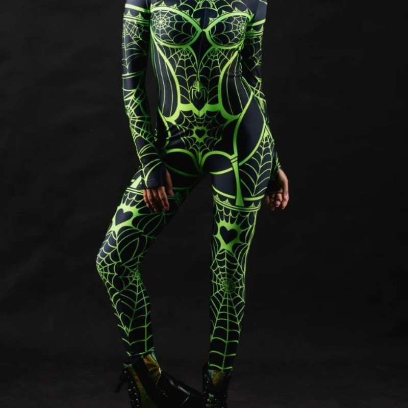 Unisex Cyber Punk Spider Web 3 - 3D Printing Web recension och pris