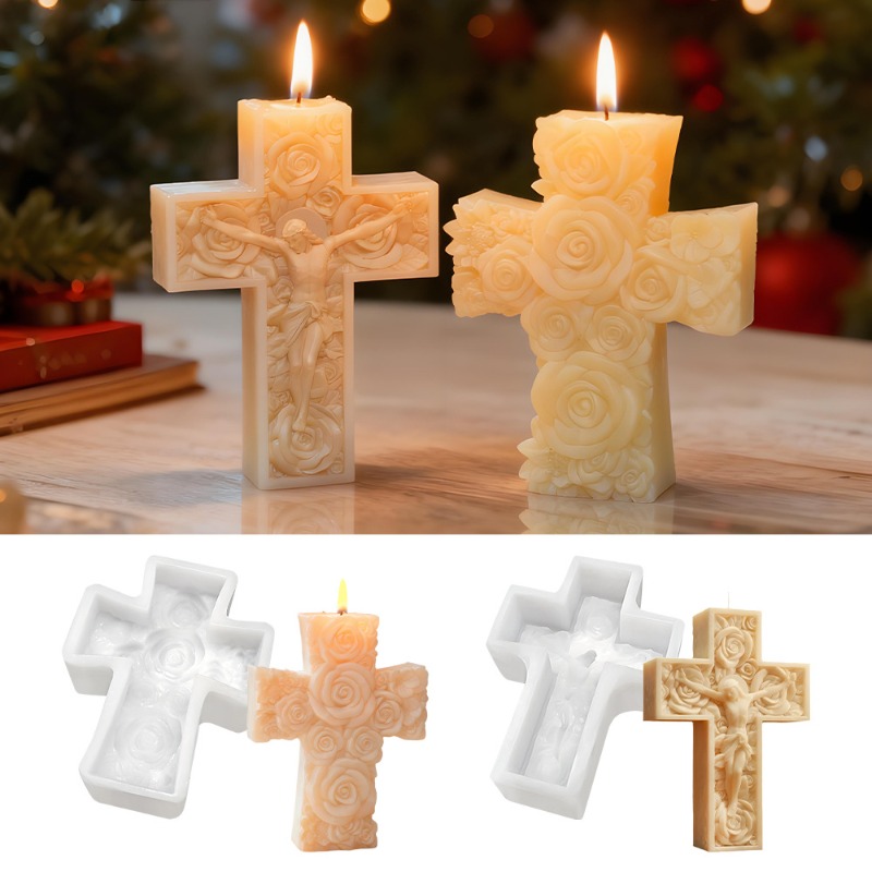 New Jesus Cross Character Cand - 3D Printing Concrete recension och pris
