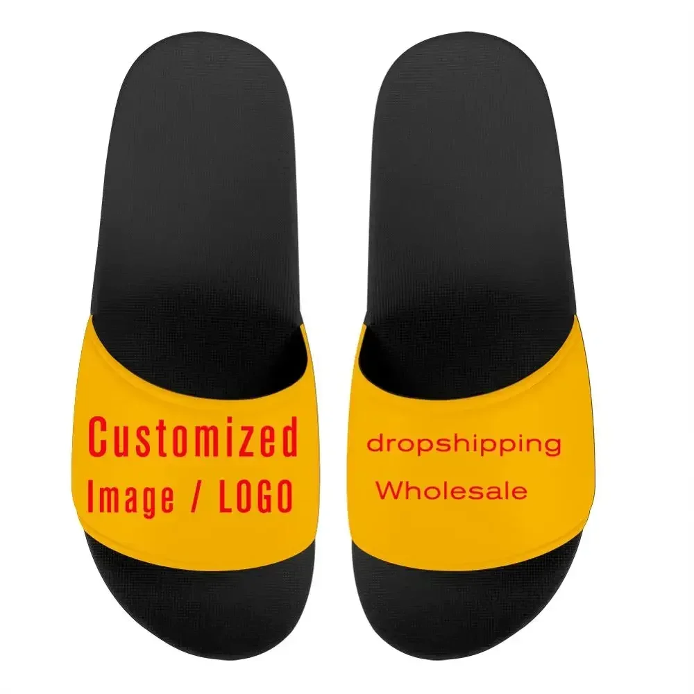 Custom Shoes Men Slippers Flip - 3D Printing Custom recension och pris