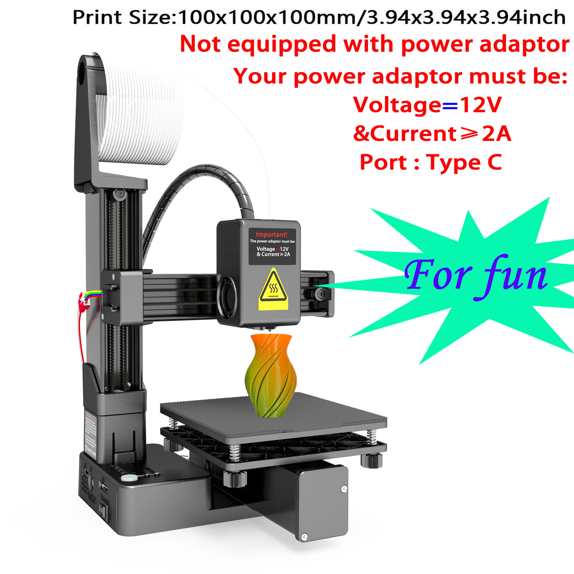 K10 Entry Level 3D Printer Min - 3D Printing Design Software recension och pris