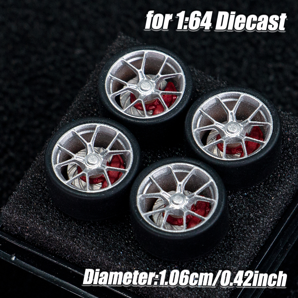 1:64 Scale Model Car Wheels Ri - 3D Printing Diecast Cars recension och pris