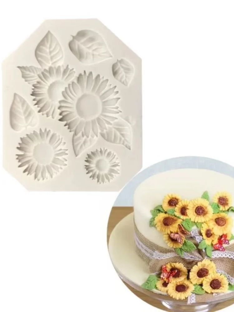 3D Sunflower Candle Mold Silic - 3D Printing Concrete recension och pris