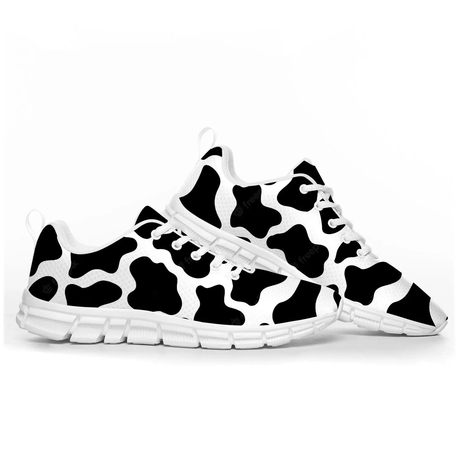 Cow Print 3D Pattern Sports Sh - 3D Printing Quality recension och pris