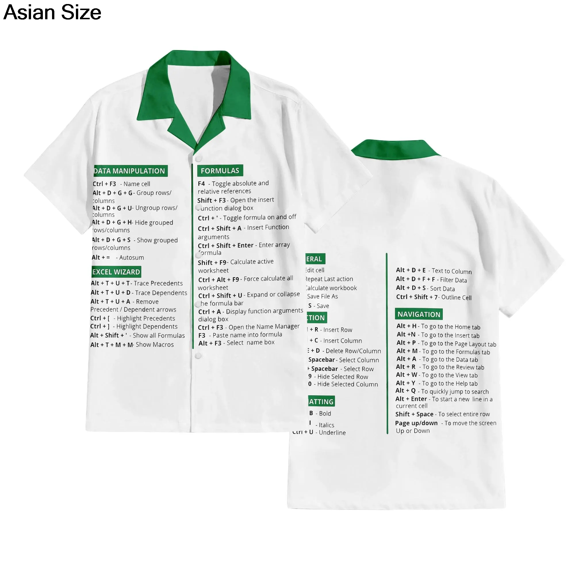 Excel Hawaiian Shirt Men's Fas - 3D Printing Design Software recension och pris