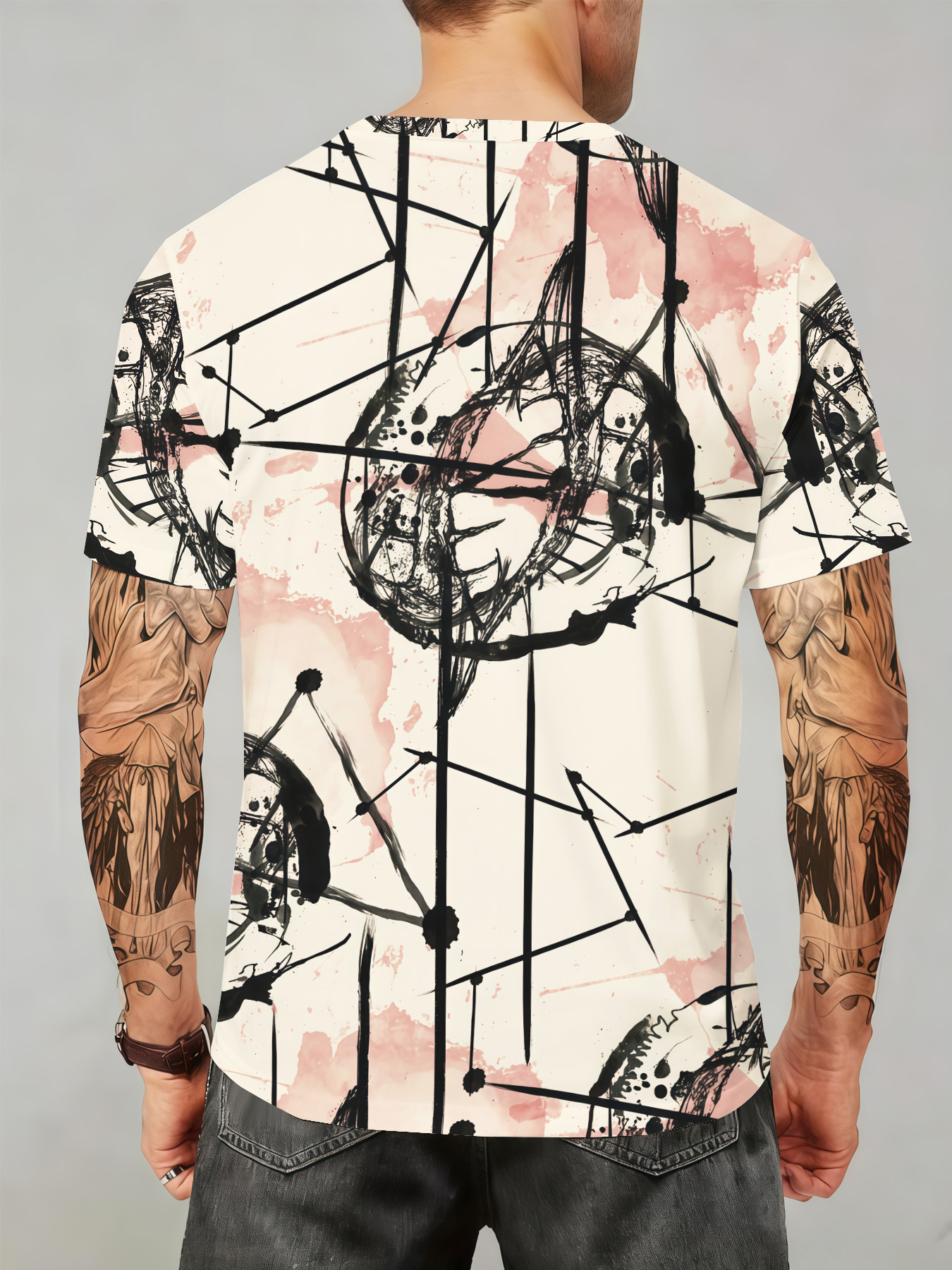Men's Summer New Style O-neck  - 3D Printing Web recension och pris