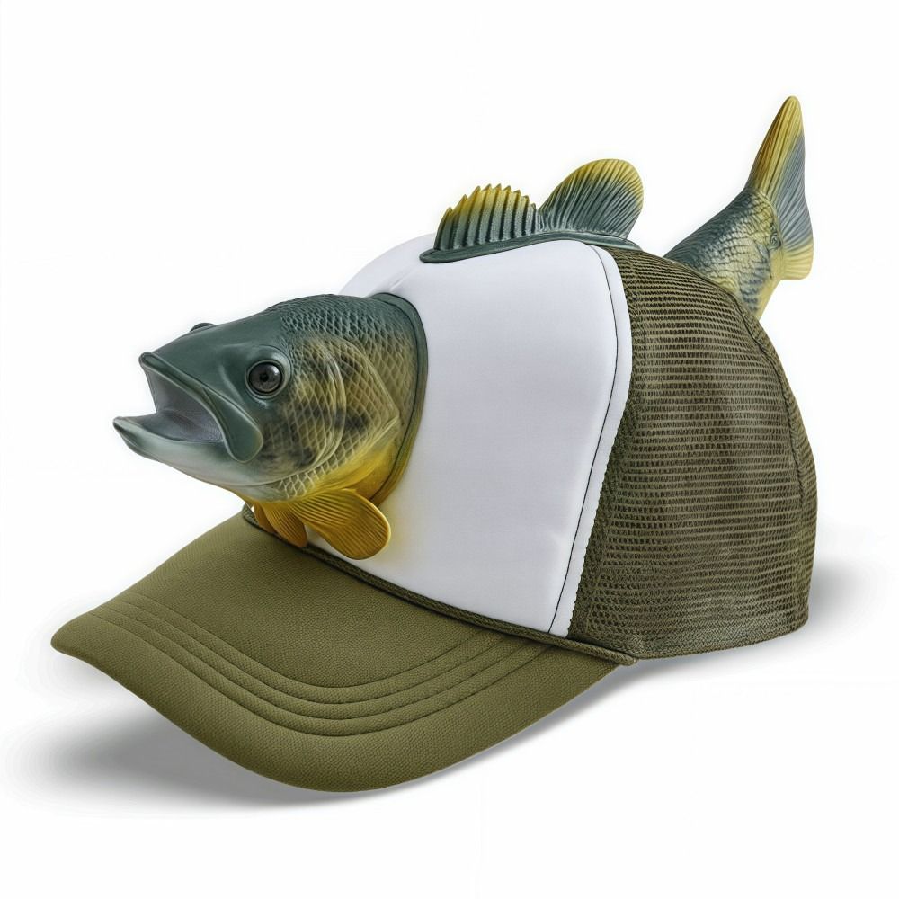 Funny 3D Fish Animal Trucker H - 3D Printing Lure recension och pris