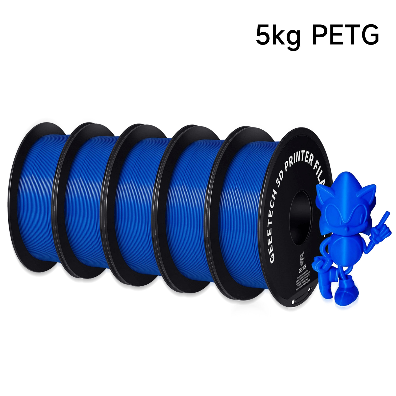 Geeetech 5kg PETG 1.75mm Filam - 3D Printing Warehouse recension och pris