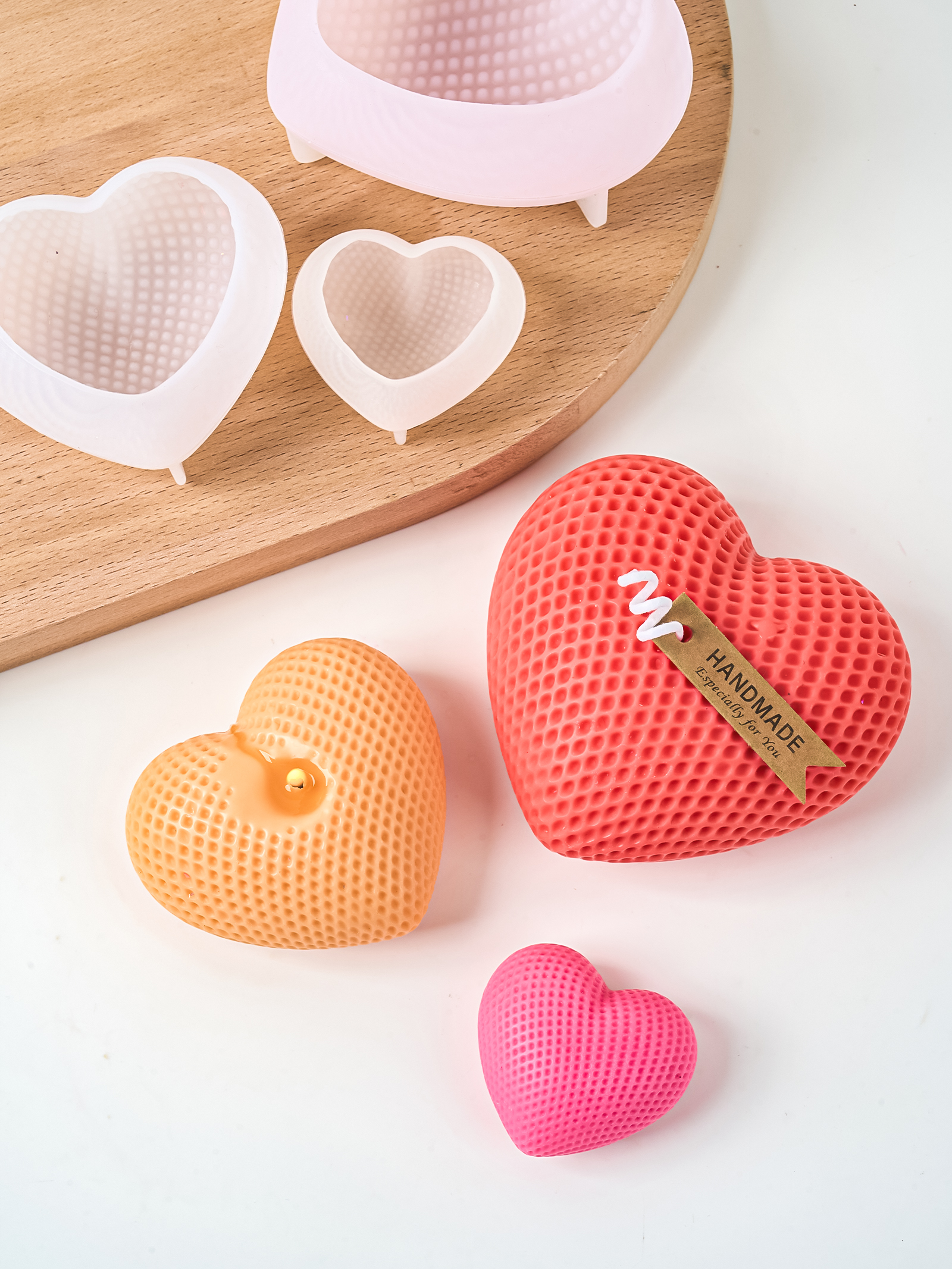 3D Woven Love Silicone Candle  - 3D Printing Concrete recension och pris