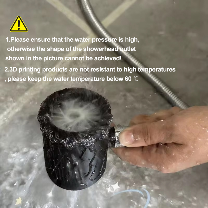 High Pressure Handheld Shower  - 3D Printing Plastic recension och pris