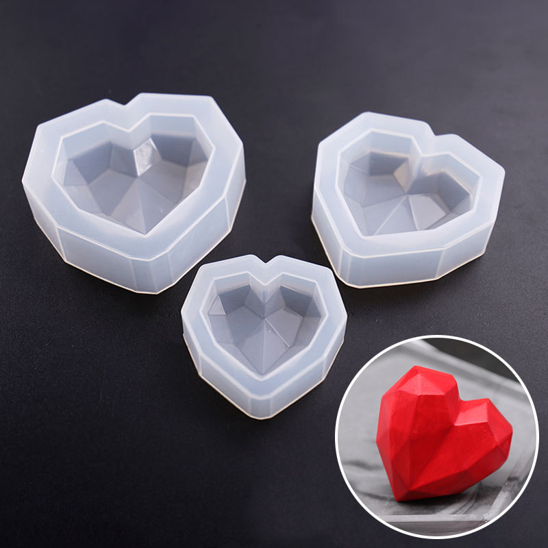 1Pcs 3D Love Heart Design Sili - 3D Printing Concrete recension och pris