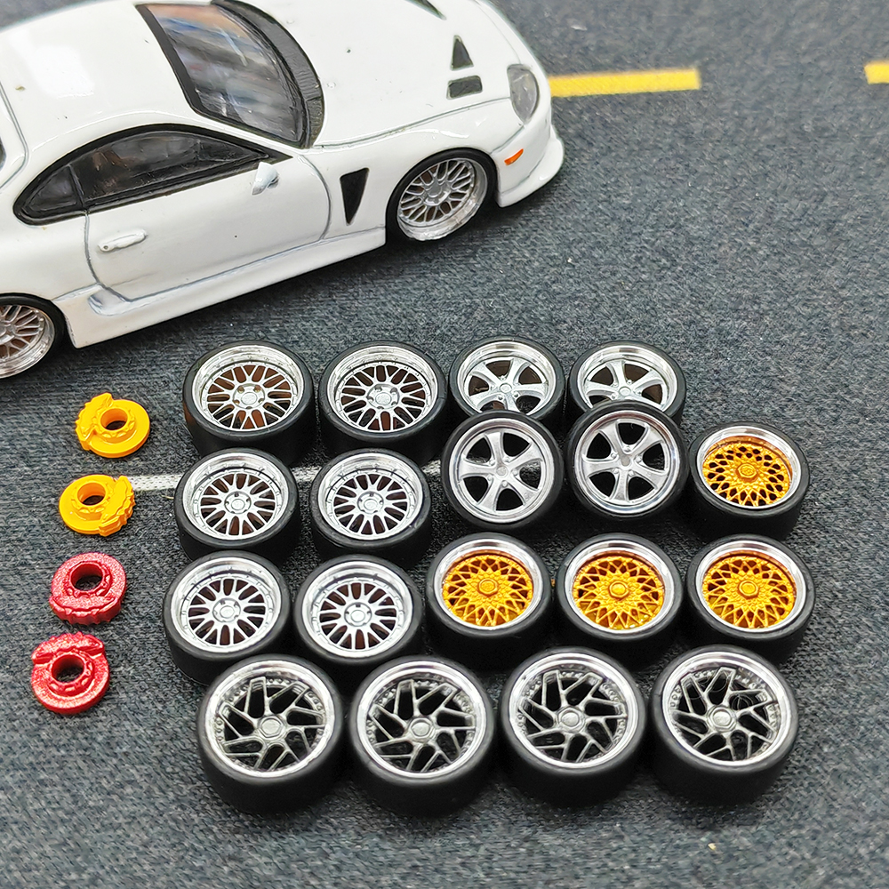 1:64 Scale Model Car Wheels Ri - 3D Printing Diecast Cars recension och pris