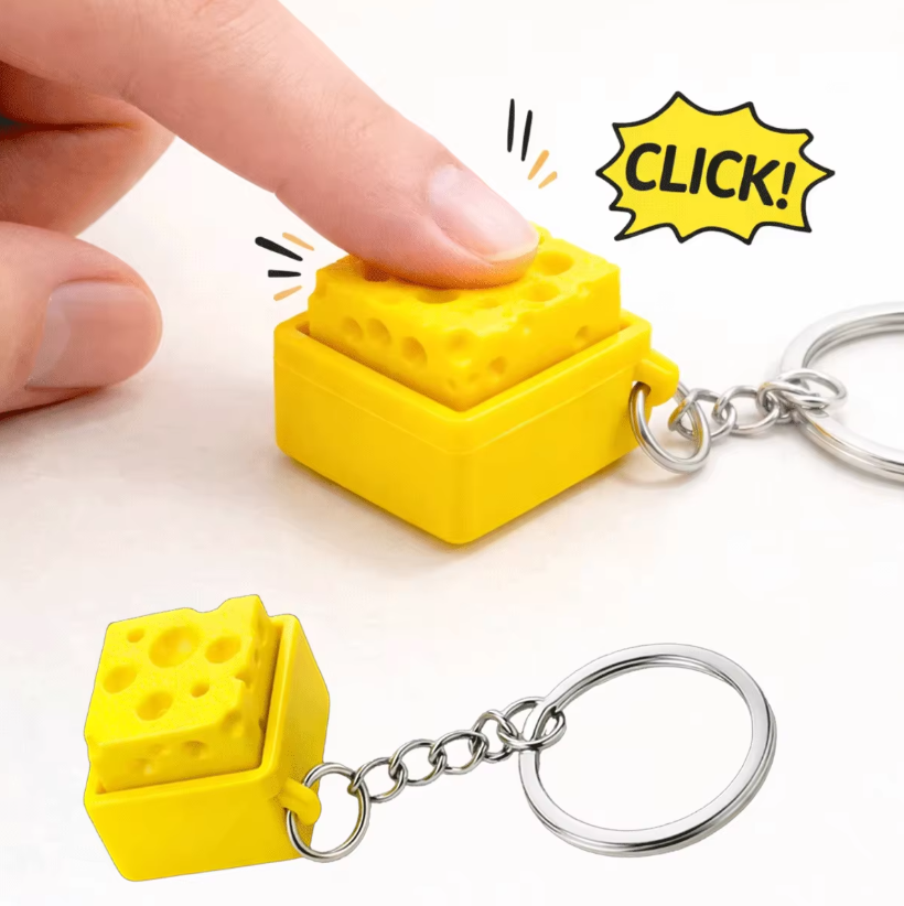 3D Printed Mini Cheese Keyboar - 3D Printing Plastic recension och pris