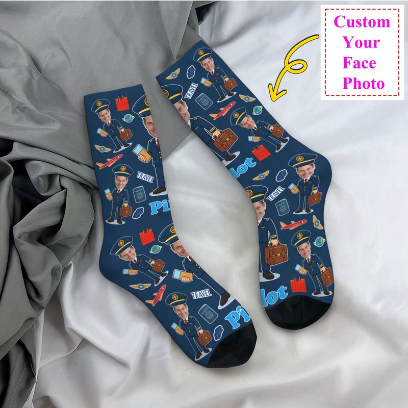 Novelty Men's Funny Pilot Cust - 3D Printing Custom recension och pris