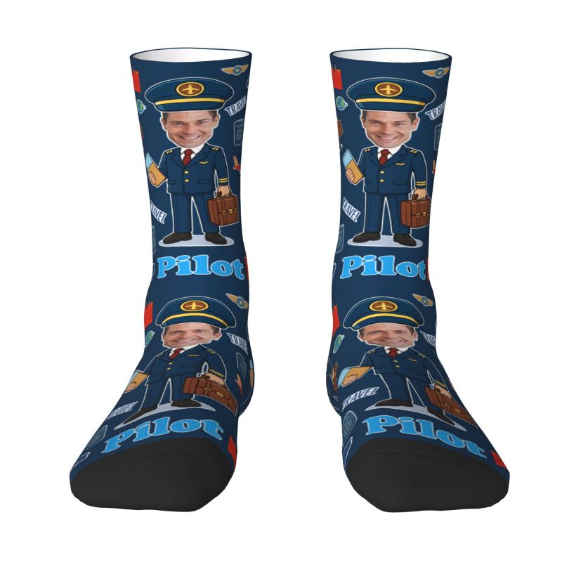 Novelty Men's Funny Pilot Cust - 3D Printing Custom recension och pris