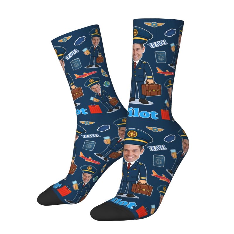 Novelty Men's Funny Pilot Cust - 3D Printing Custom recension och pris
