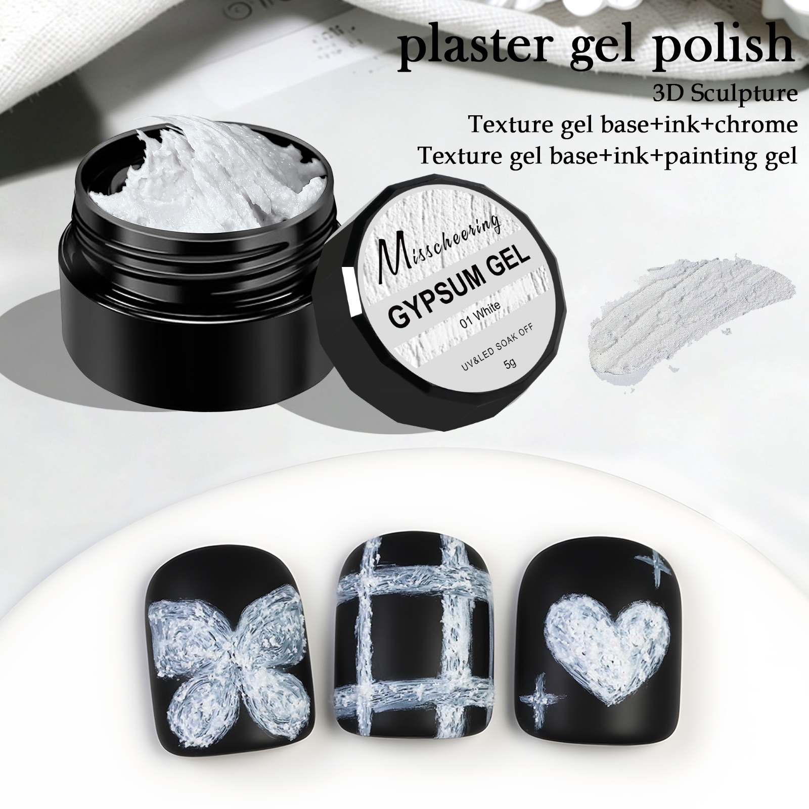 5g Solid Gypsum Painting Nail  - 3D Printing Concrete recension och pris