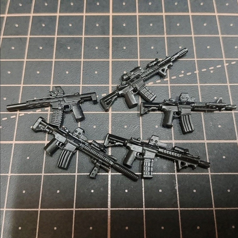 Military Soldiers Figures Gun  - 3D Printing Lego Bricks recension och pris