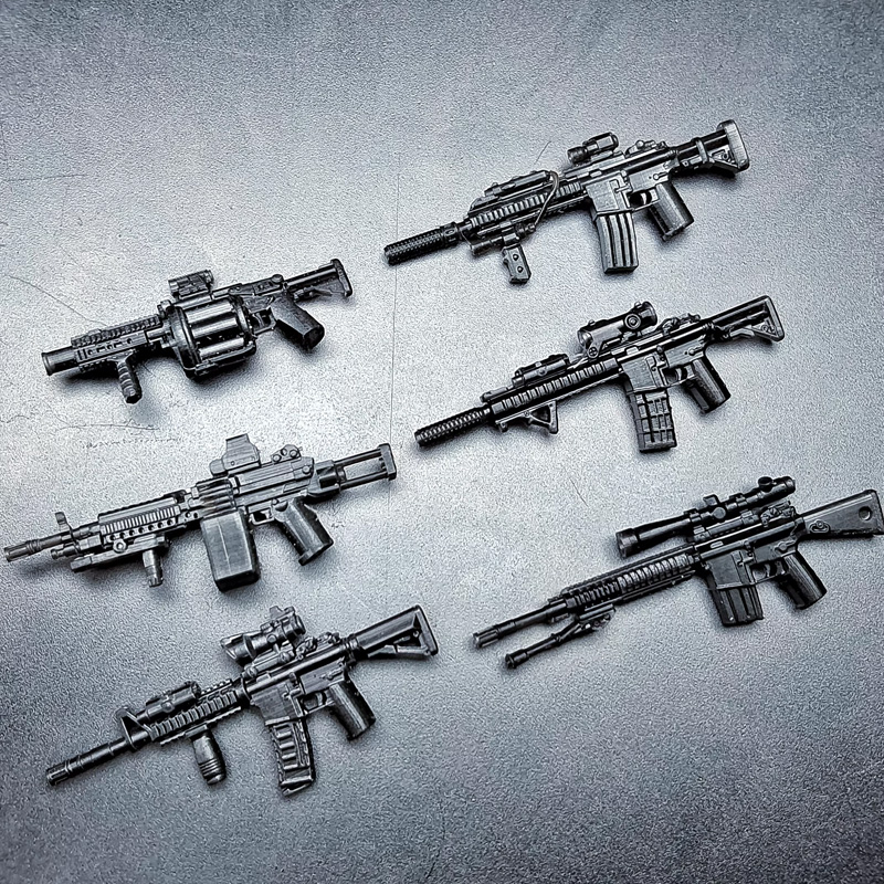 Military Soldiers Figures Gun  - 3D Printing Lego Bricks recension och pris