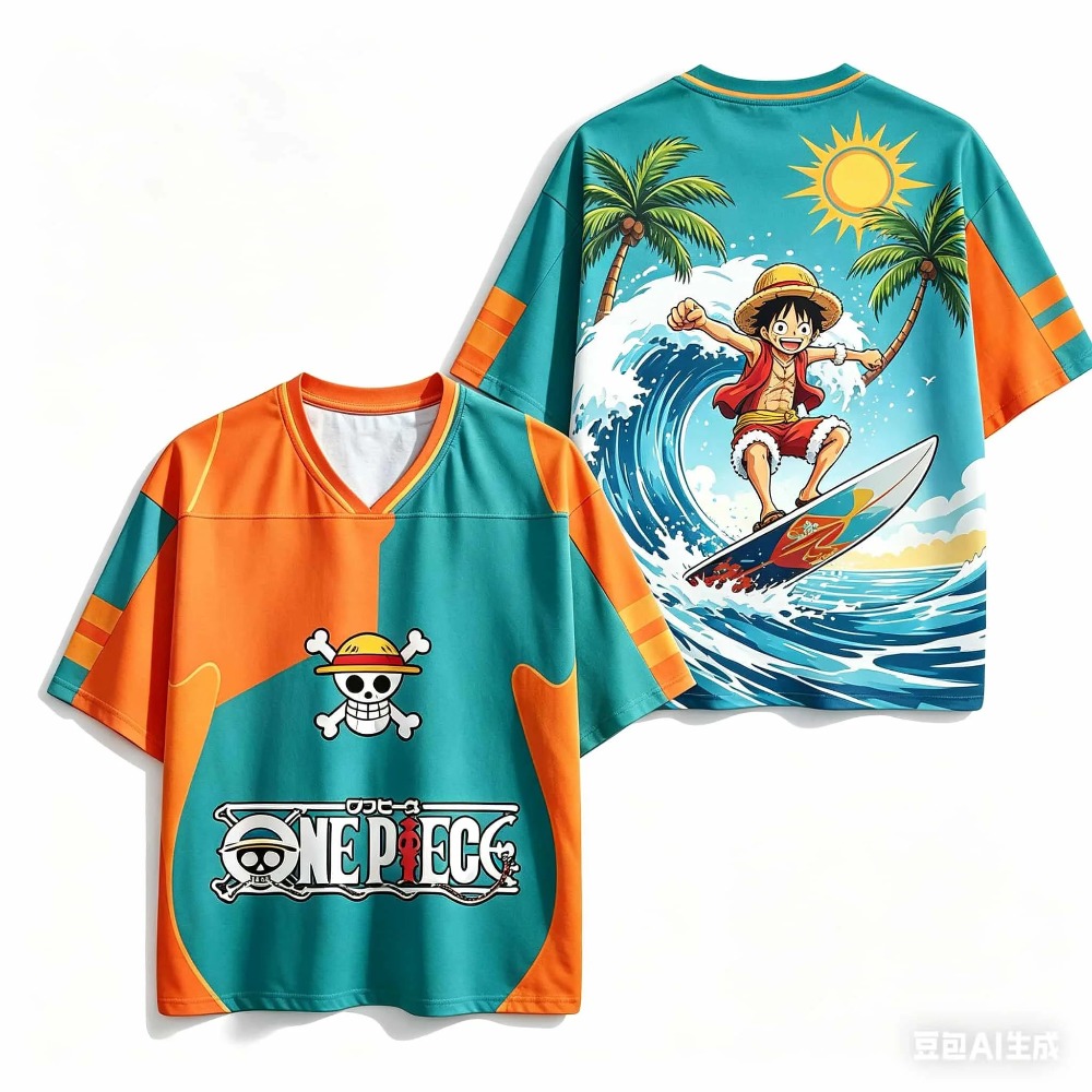 New Summer One Piece Zoro Luff - 3D Printing Luffy recension och pris