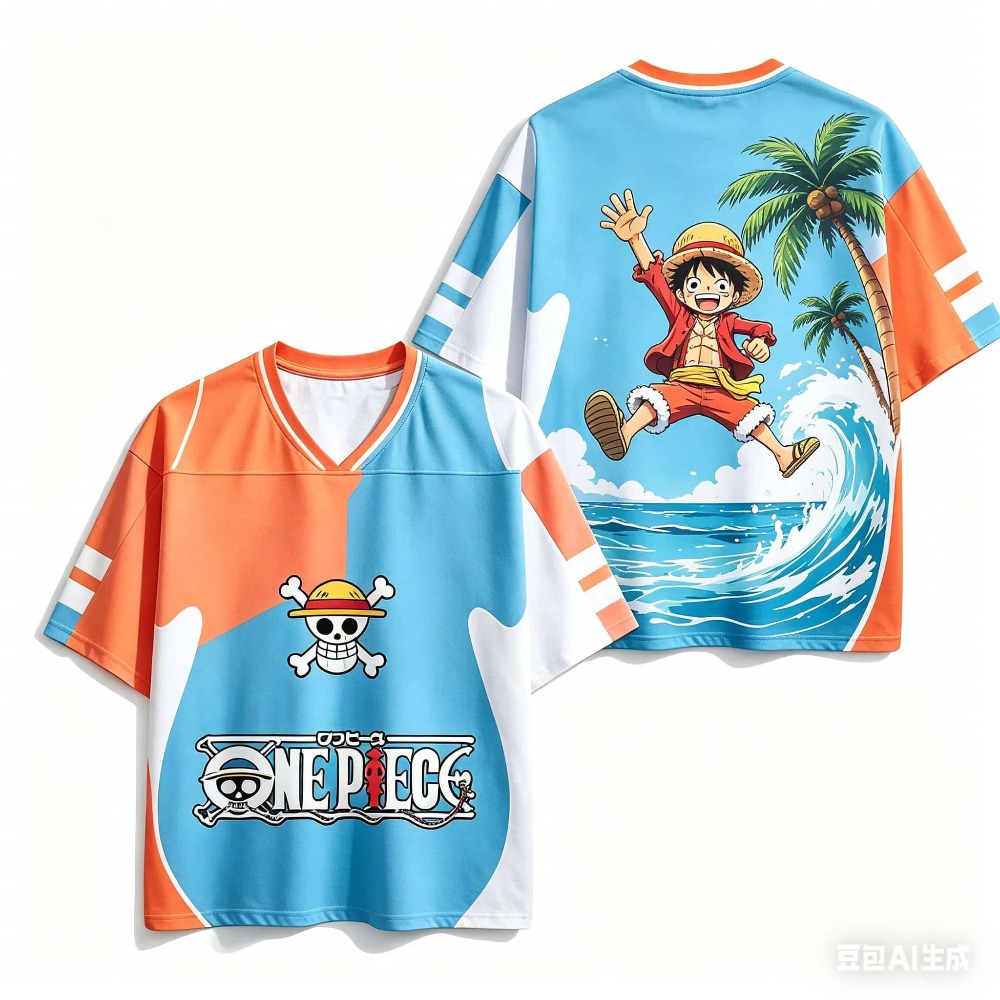 New Summer One Piece Zoro Luff - 3D Printing Luffy recension och pris