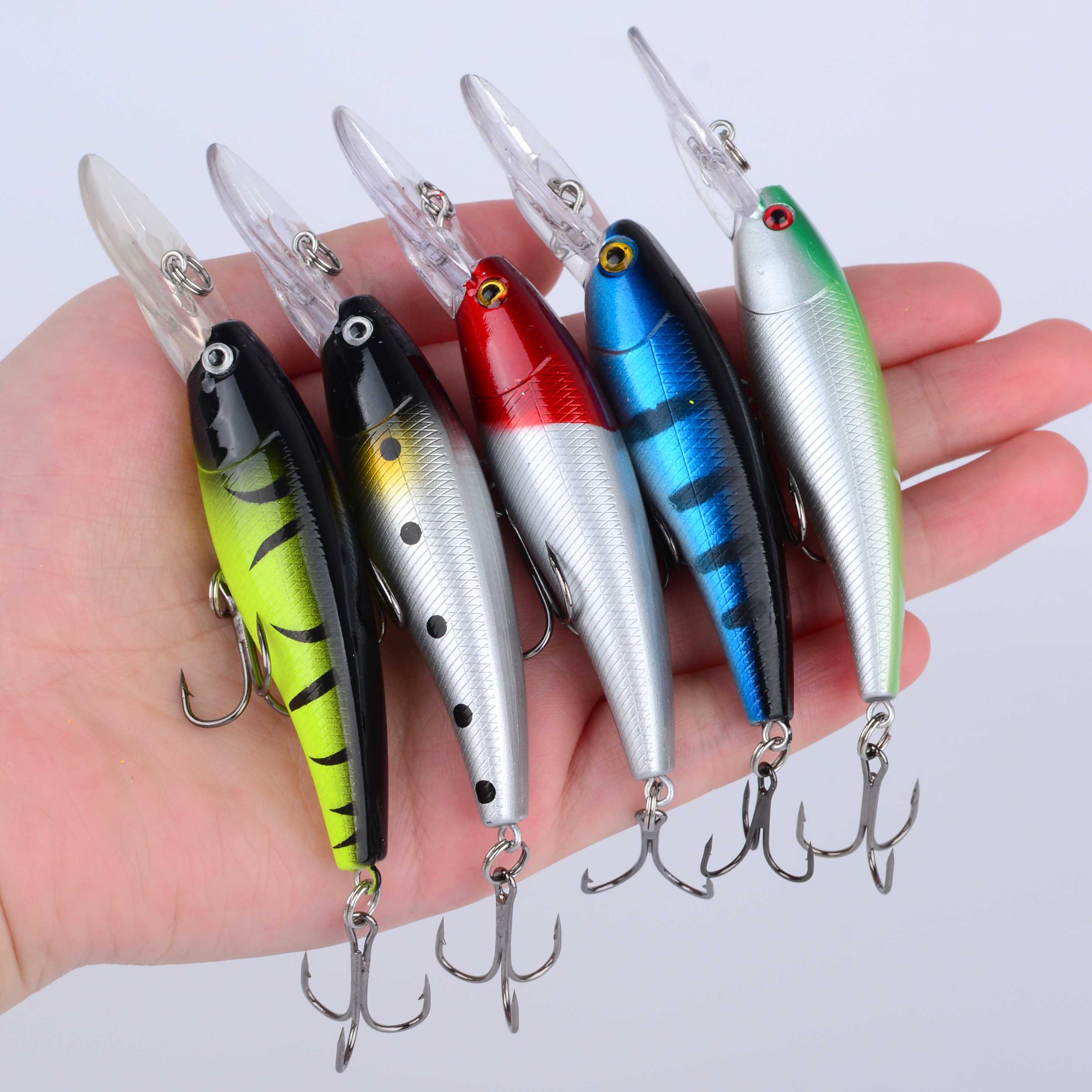 1Pc Floating Minnow Fishing Lu - 3D Printing Lure recension och pris