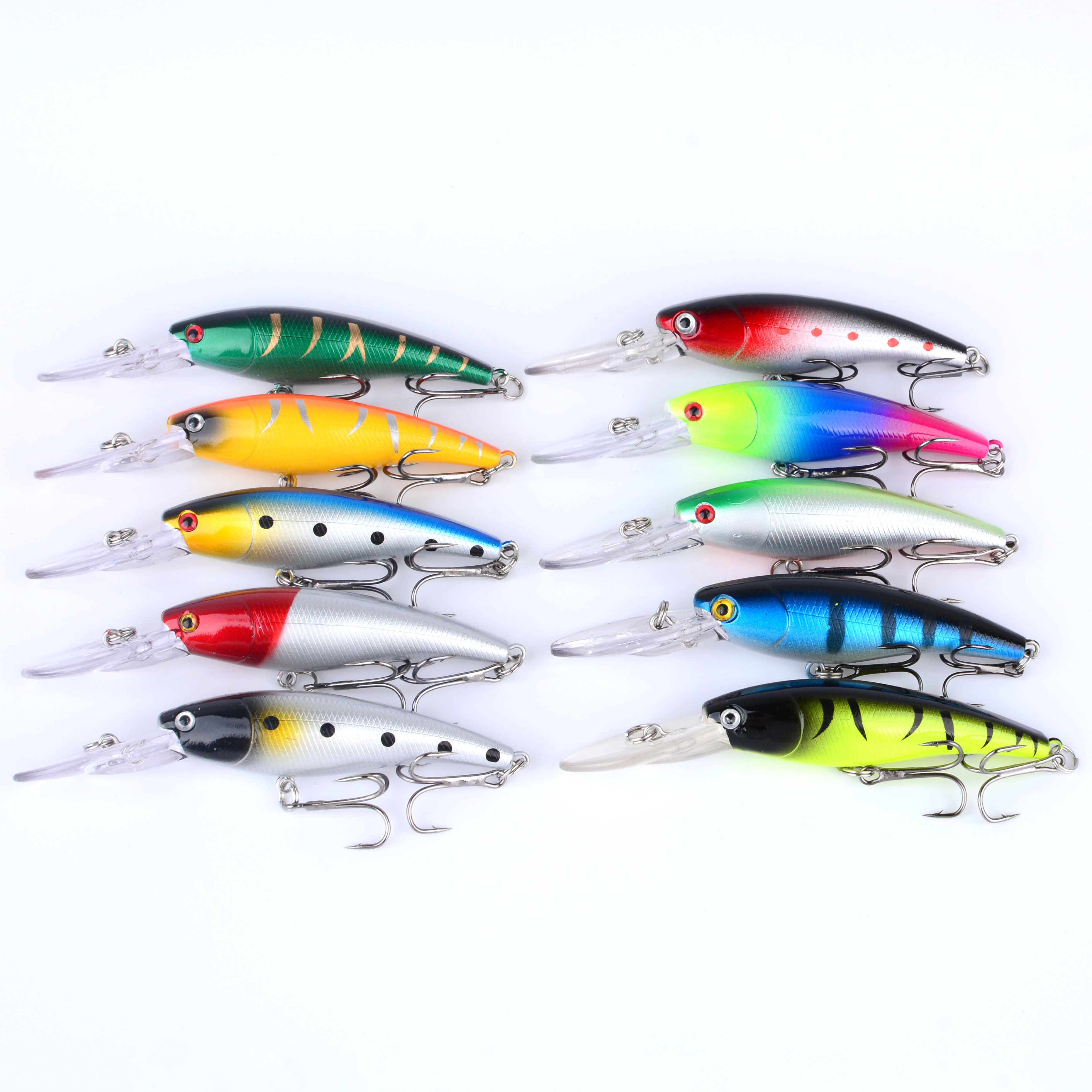 1Pc Floating Minnow Fishing Lu - 3D Printing Lure recension och pris