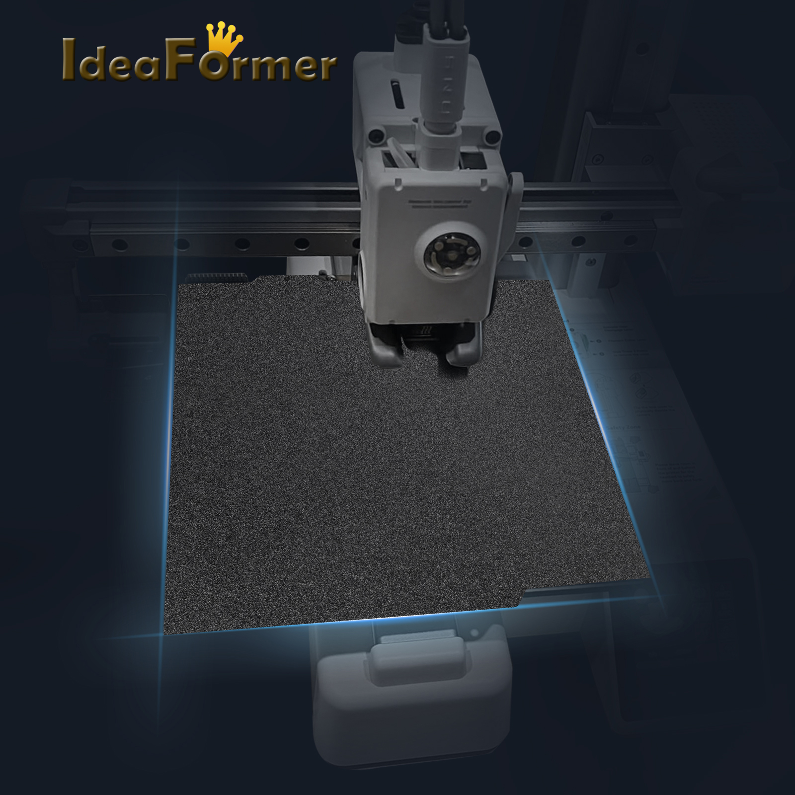 1/2PC PEI A1 mini Black Sheet  - Pei Sheet recension och pris