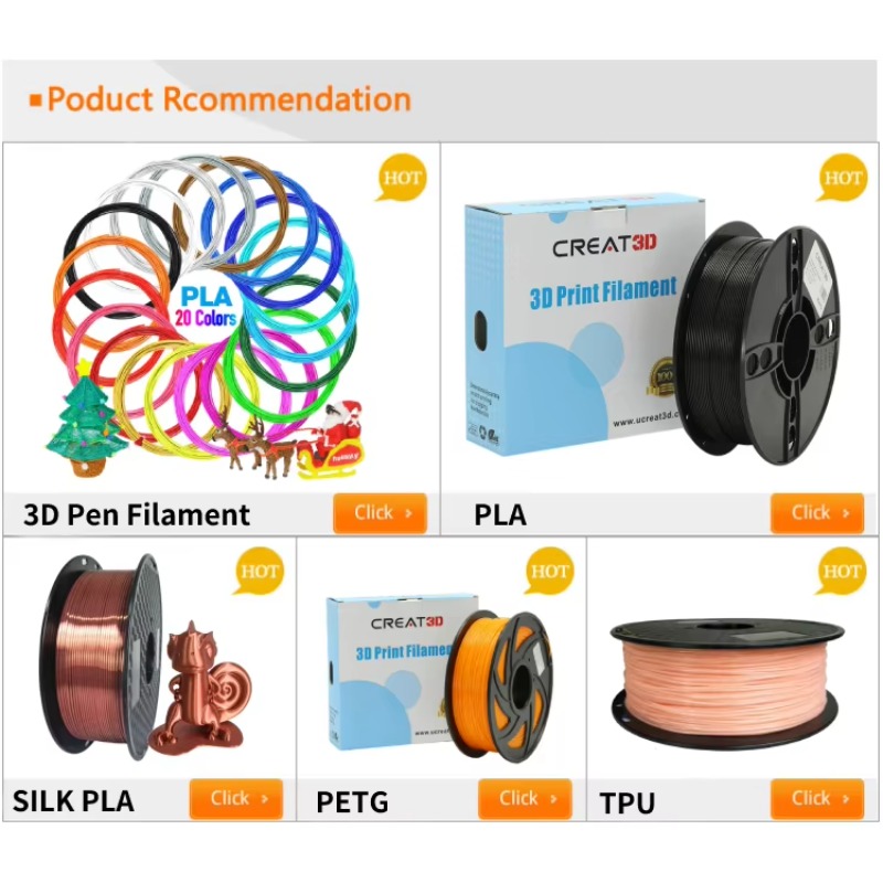 STLFCREAT3D Factory Wholesale  - 3D Printing Plastic recension och pris
