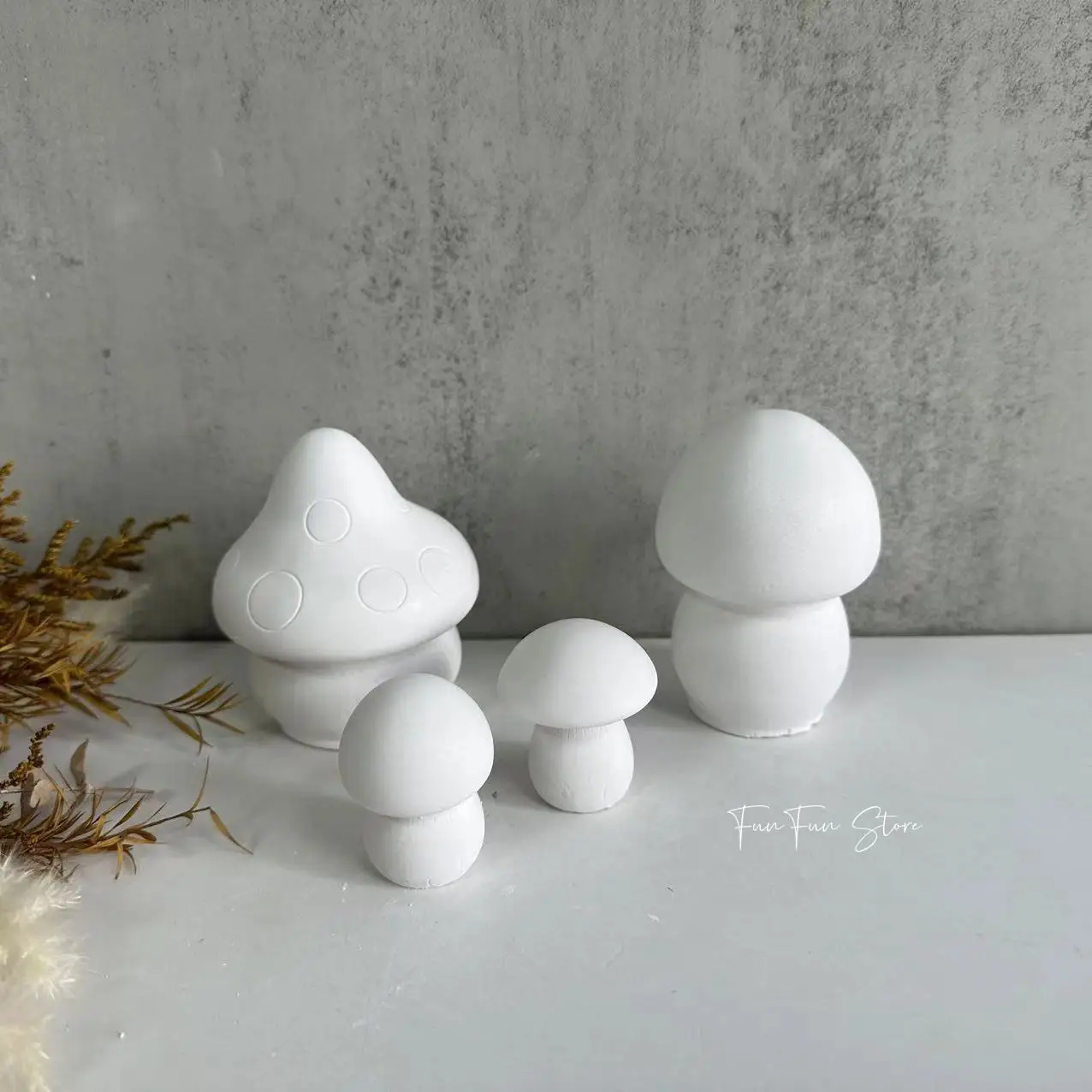 3D Mushroom Candle Silicone Mo - 3D Printing Concrete recension och pris