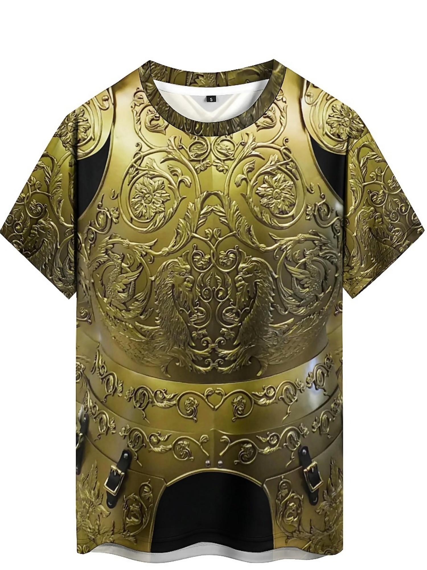 Men'S Plus Size Gothic Retro M - 3D Printing Knight Armor recension och pris